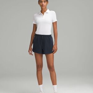 Lululemon Court Rival High Rise Shorts, black, size 10